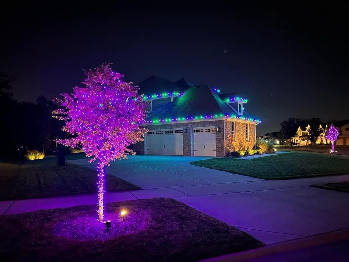 Gallery photos for Spooktacular Halloween Lighting with Sasquatch Lighting Co: Image #1