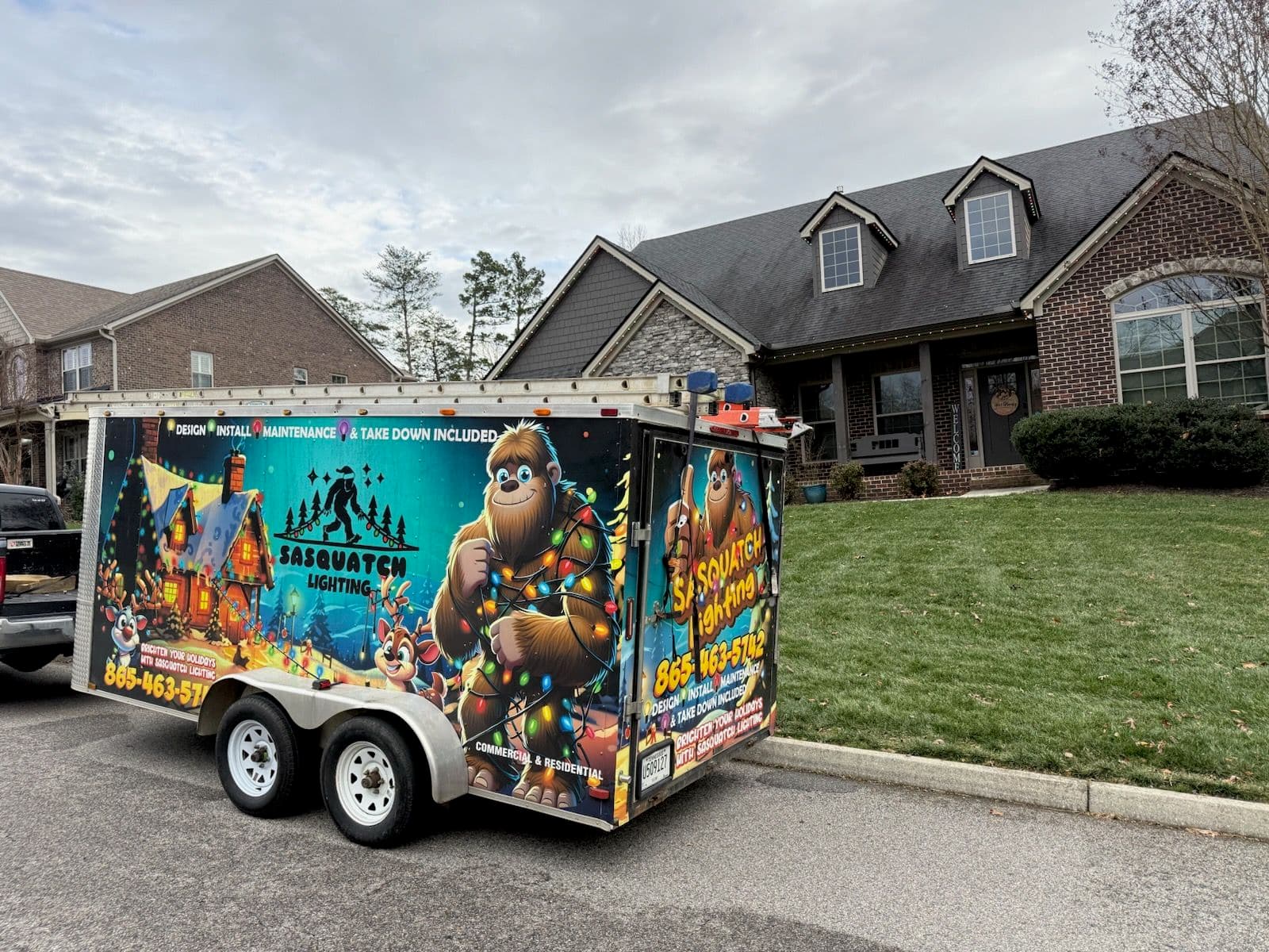 Custom Holiday Lighting for Homes in Farragut image