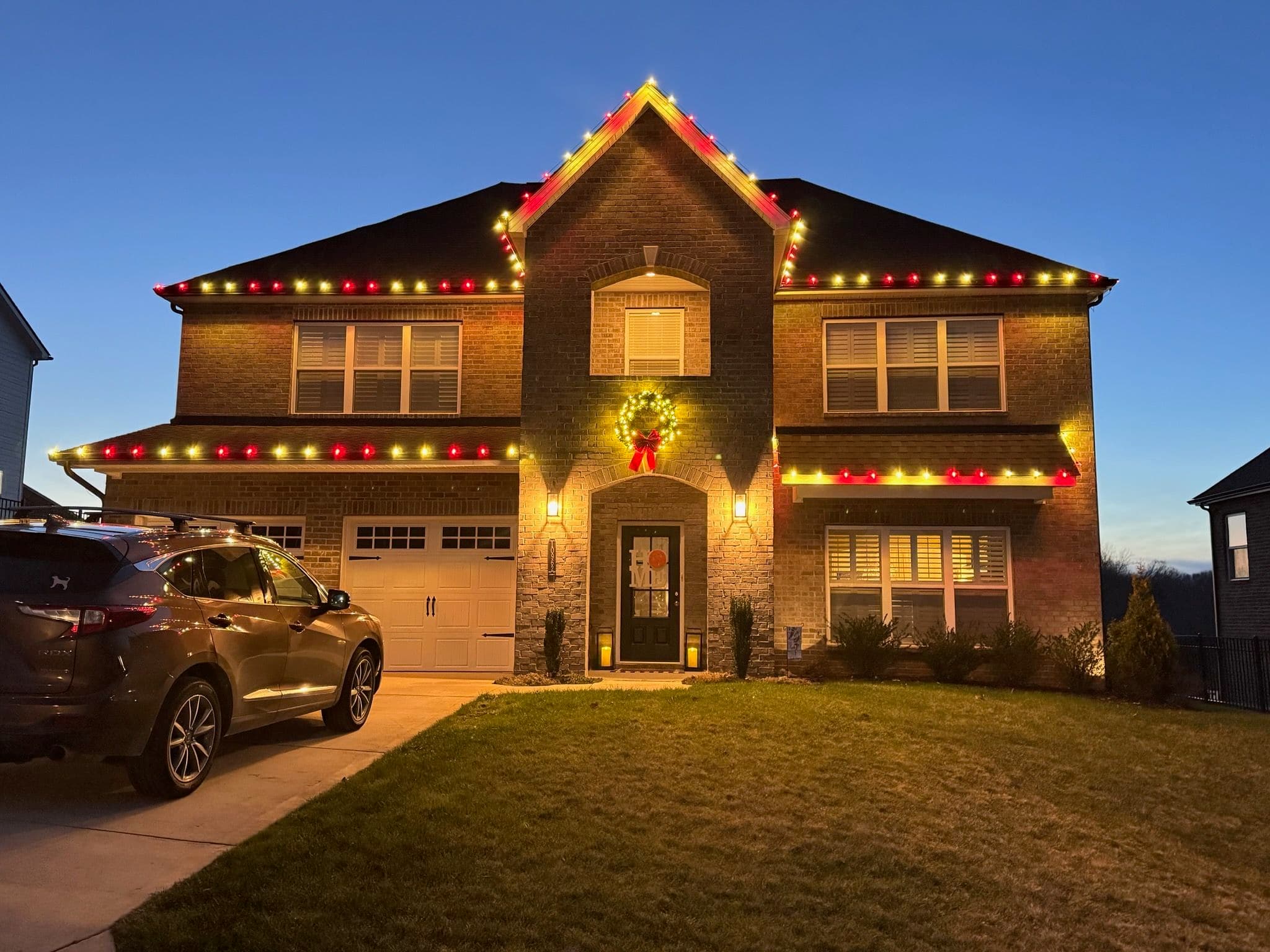 Project Festive Christmas Lighting Display Brightens Neighborhood image